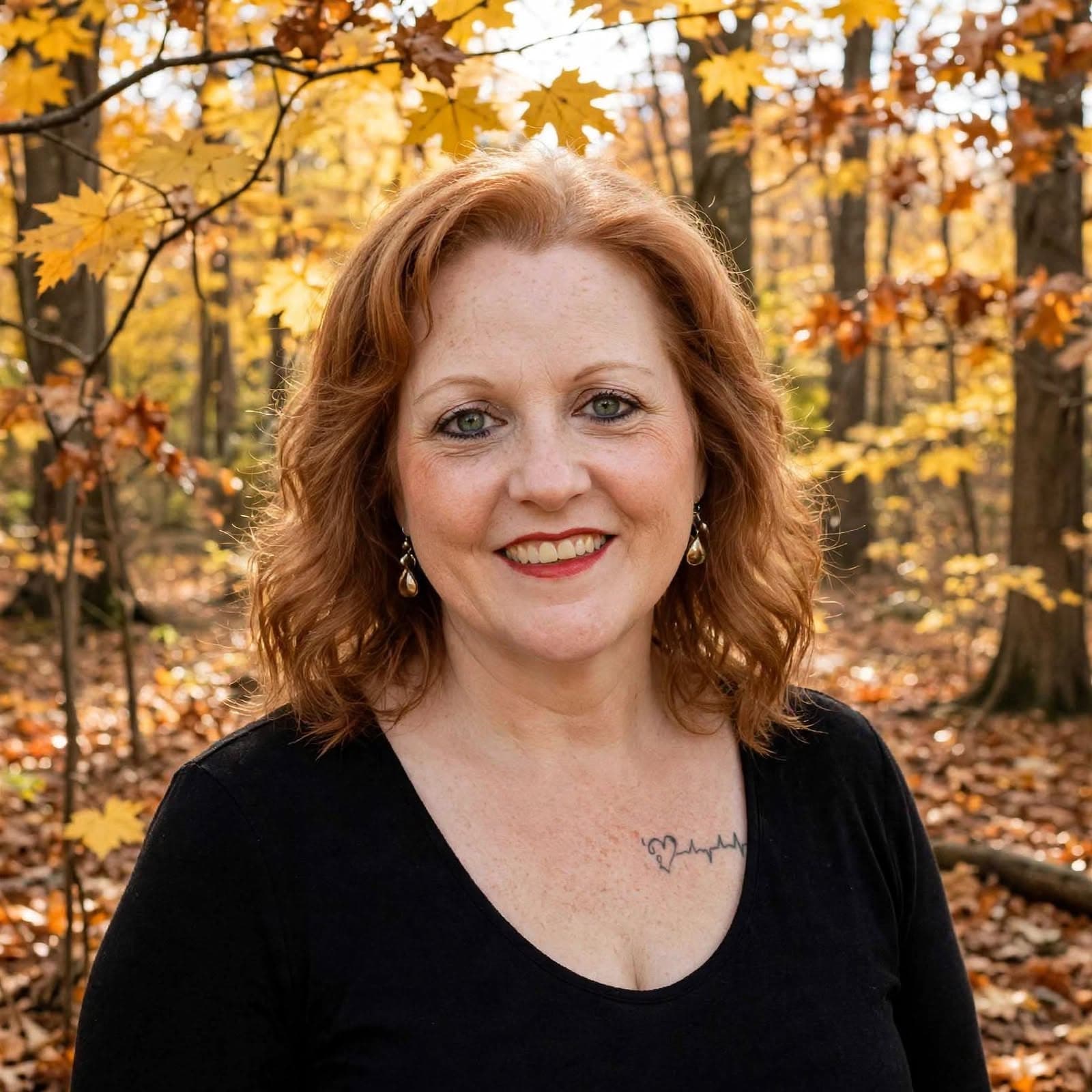 Chastity, founder and creative force behind C.O. Krafty Printing Creationz